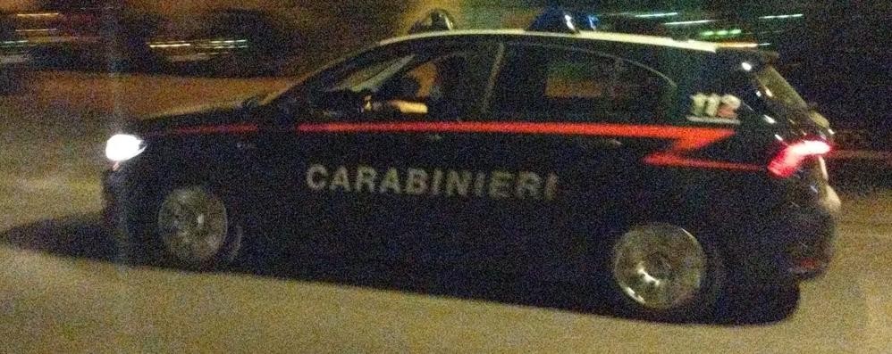 Una pattuglia dei carabinieri