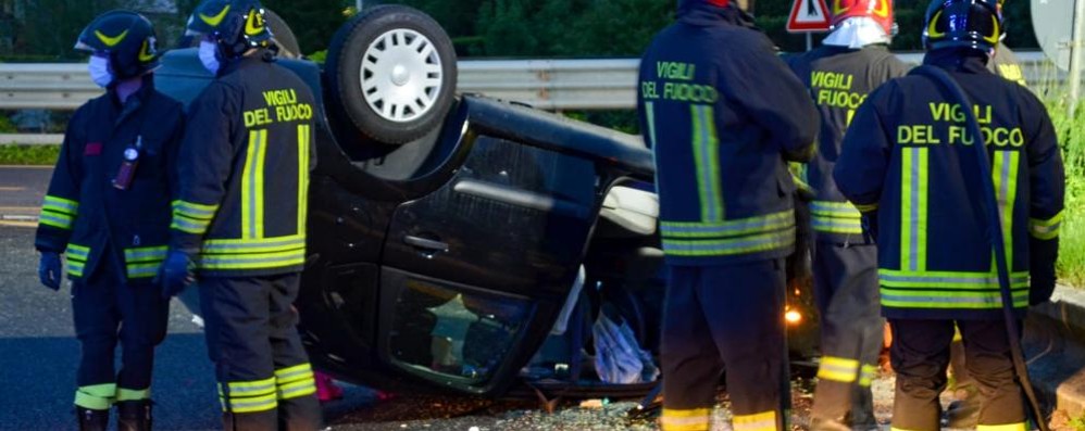 Incidente Statale 36 uscita Giussano nord
