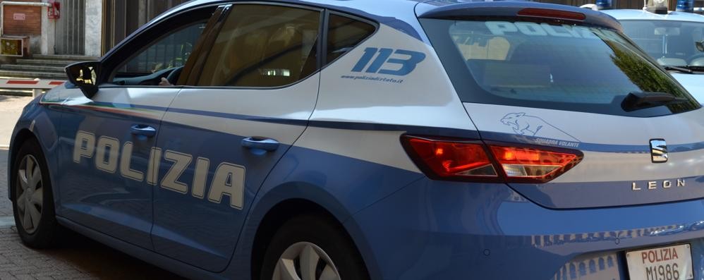 Una volante della polizia