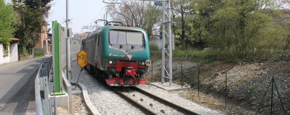 Un treno della Seregno - Saronno