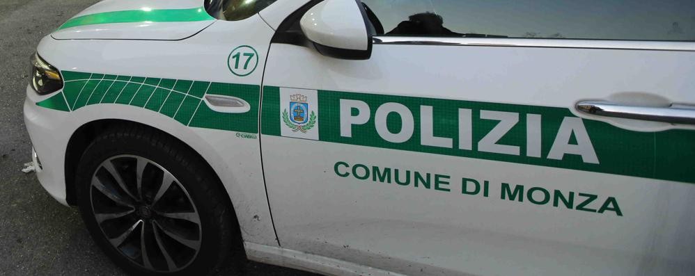 Una pattuglia della polizia locale