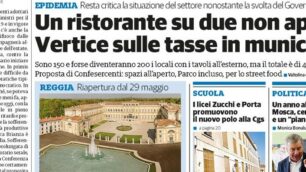 prima pagina ilCittadinoMb giovedì 22 aprile 2021 e Quaderni dell'economia