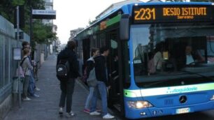 Un autobus del Trasporto pubblico locale