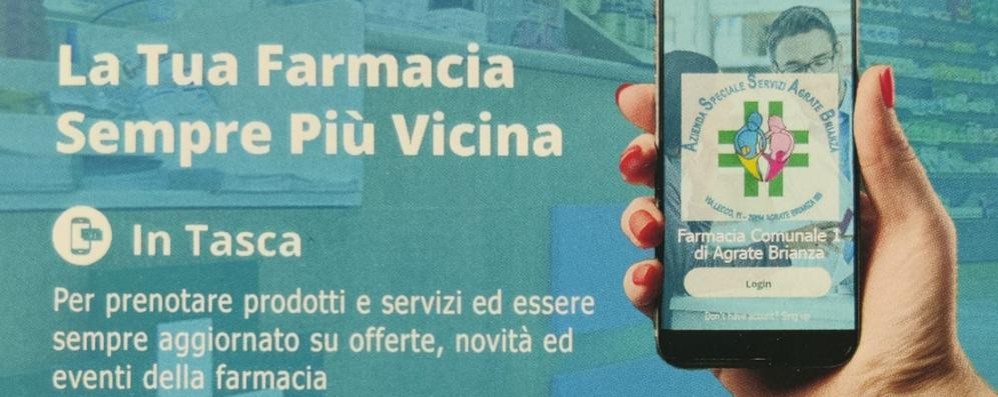 Ad Agrate attiva la nuova app della farmacia comunale