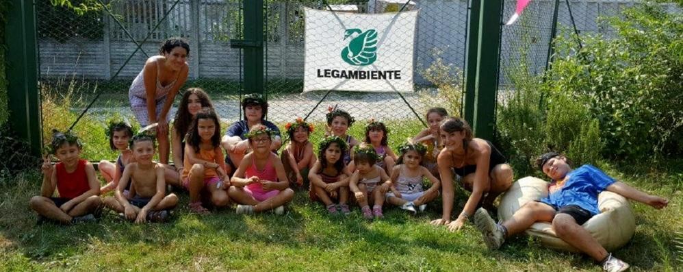 Un'attività di Legambiente Seregno con i bambini