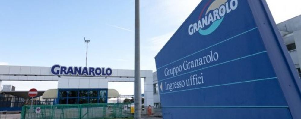 L’ingresso di uno stabilimento Granarolo