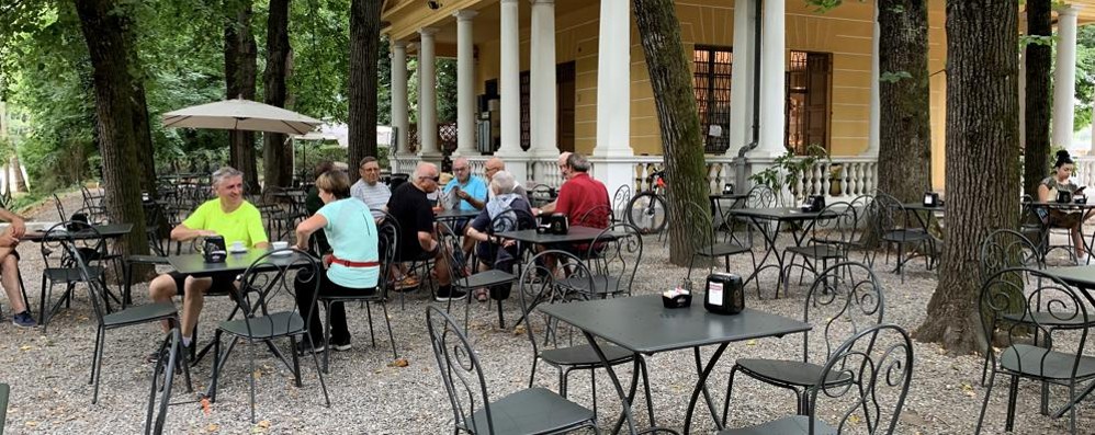 Bar Al Cavriga all’interno del parco di Monza