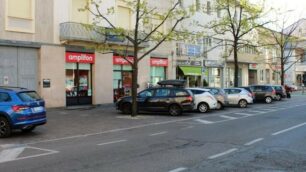 I parcheggi un superficie di corso Matteotti