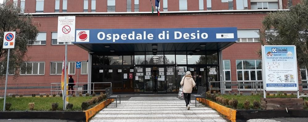 Sono 102 i pazienti Covid riceverati all’ospedale di Desio