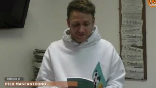 Matteo Cantù e il panda Pan: insieme insegnano a fare ginnastica