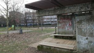 Monza, i giardini di via Guardini