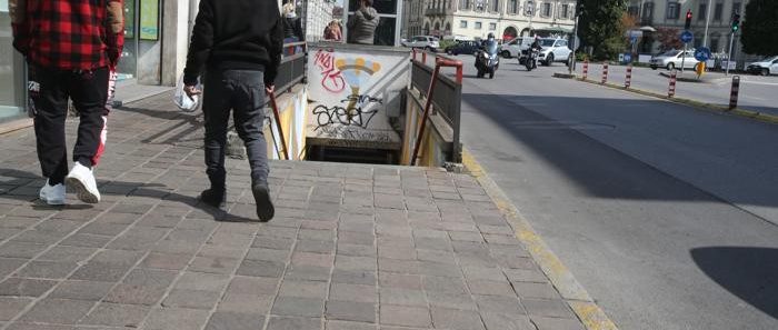 Monza: sottopasso di corso Milano