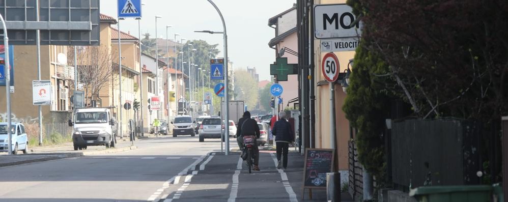 Monza Ciclabile via Borgazzi
