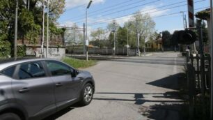 Monza Passaggio a livello via Osculati