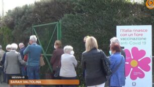 Monza, vaccinazioni in autodromo per  gli over 80: le immagini del Vax Day