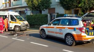 L’incidente avvenuto in via de Amicis