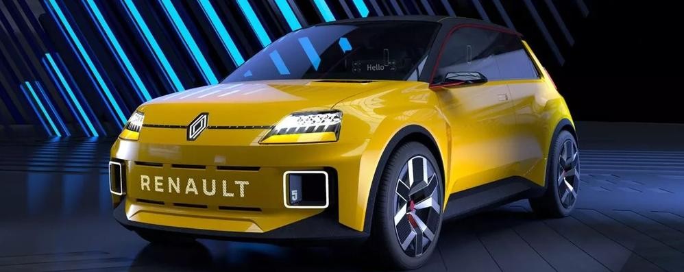 Il prototipo della nuova Renault 5 elettrica