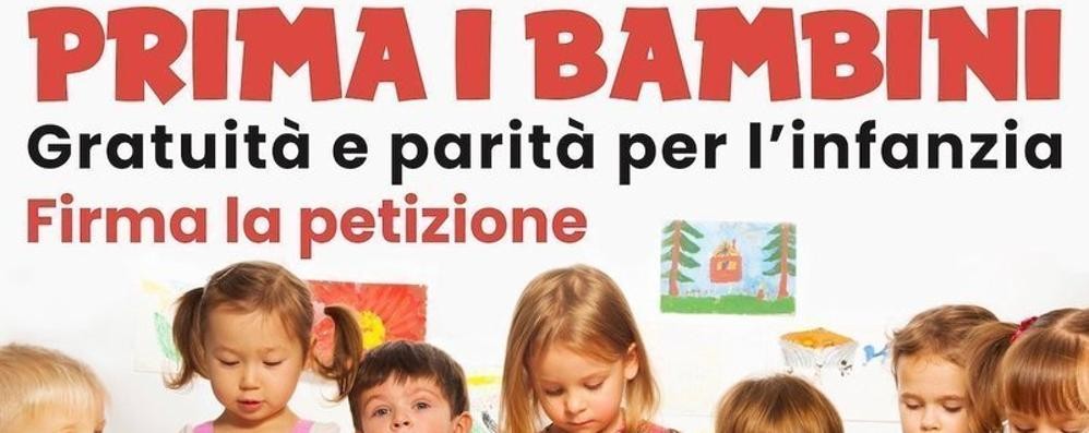 Petizione online scuole dell'infanzia paritarie