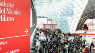 Il Salone del mobile alla Fiera di Milano