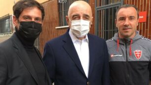 Calcio Ac Monza serie B Antonelli, Galliani, Brocchi