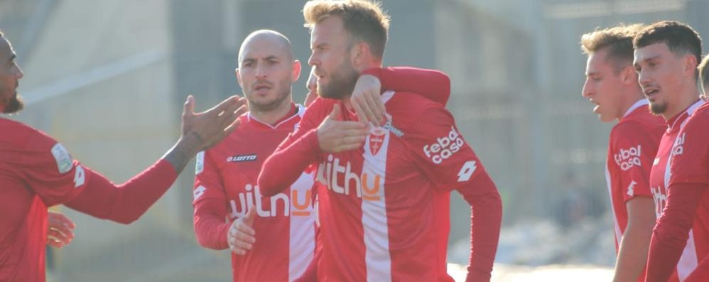 Calcio Serie B Ac Monza Christian Gytkjaer - foto Buzzi/AC Monza