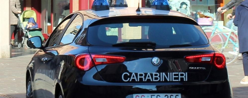 Una pattuglia dei carabinieri