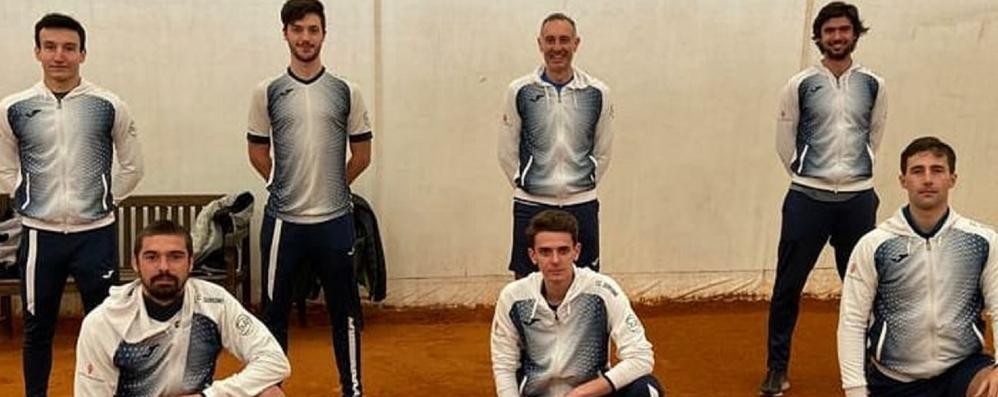 La squadra di serie C del Tennis Club Seregno
