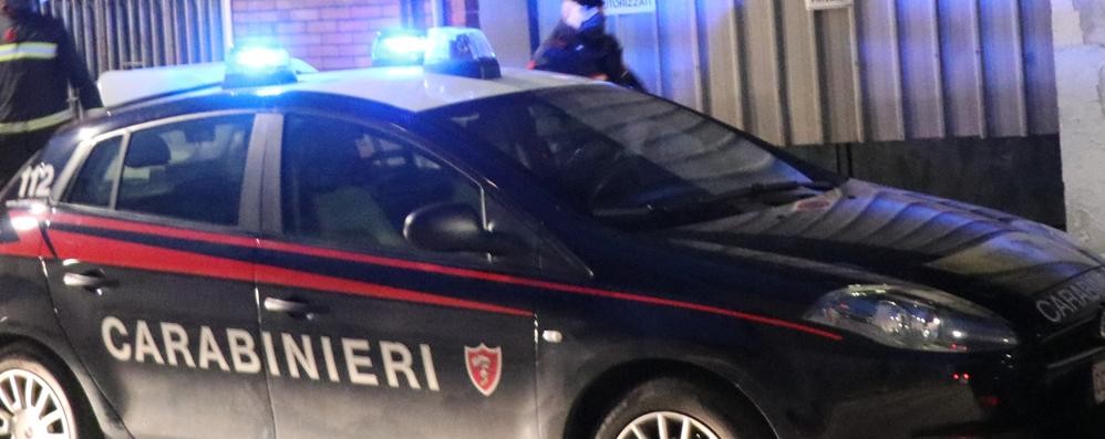 Una pattuglia dei carabinieri