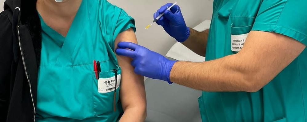 Una vaccinazione contro il Covid