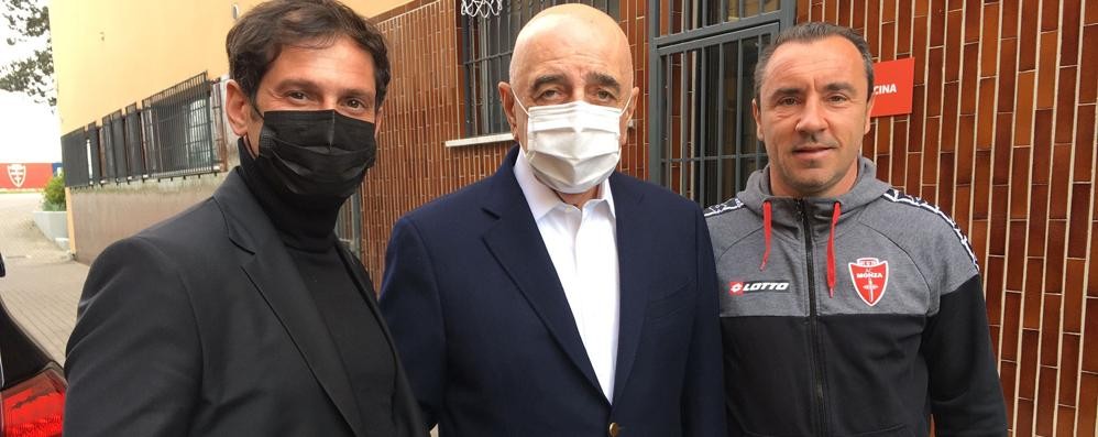 Calcio Ac Monza serie B Antonelli Galliani Brocchi