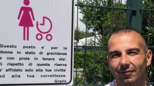 Agrate Giuseppe Procopio Movimento 5 Stelle parcheggi rosa