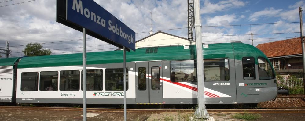 Il Besanino in passaggio a Monza