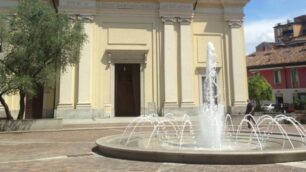 Piazza Roma a Brugherio