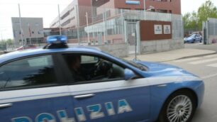 Una pattuglia della polizia di stato di Monza