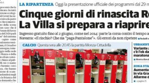 prima pagina ilCittadinoMb giovedì 20 maggio 2021 e speciale Ecologia e Ambiente
