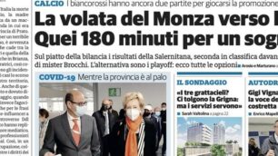 prima pagina ilCittadinoMb giovedì 6 maggio 2021