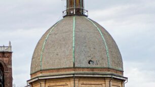 Desio, la cupola basilica Santi Siro Materno
