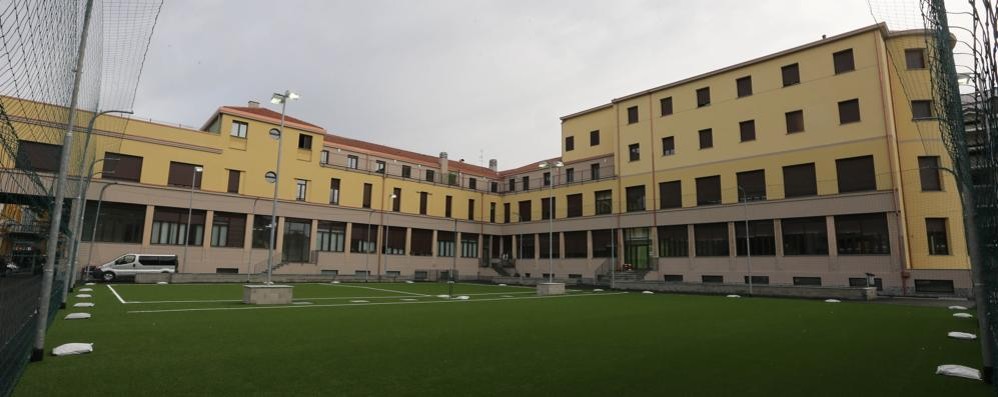 L’interno dell’istituto Artigianelli