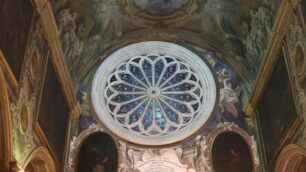 Il  rosone del Duomo di Monza