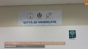 Hub nell’ex Esselunga di Vimercate, inaugurato il centro vaccinale «nato dal lavoro del territorio»