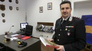 Il maggiore Francesco Provenza, comandante del nucleo carabinieri per la Tutela del patrimonio culturale di Monza