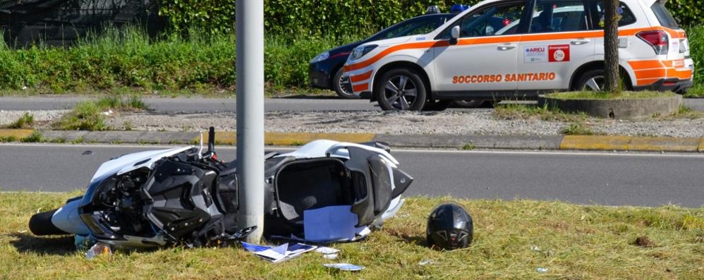 Incidente Novedratese traffico fino a ss36 Statale 36