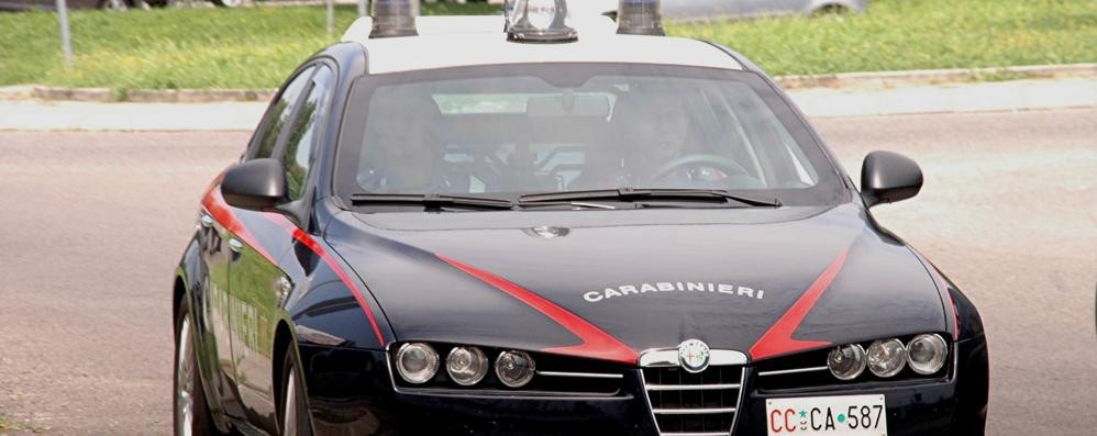 Una pattuglia dei carabinieri a Lissone