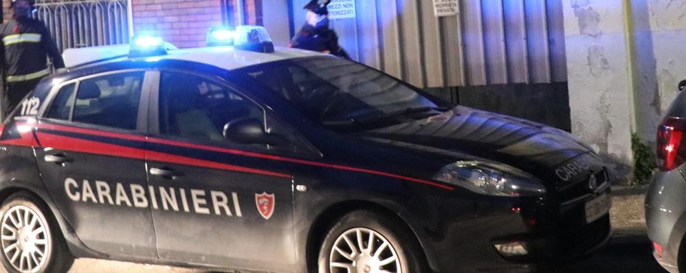 Una pattuglia dei carabinieri