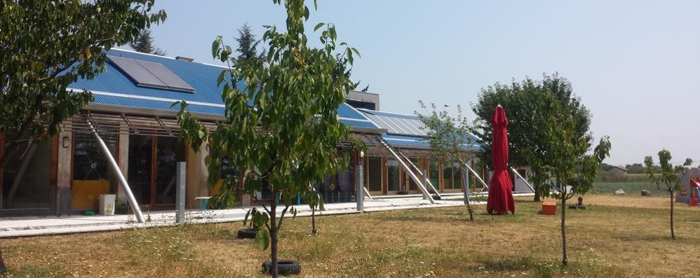 La struttura della scuola materna statale di via Biffi