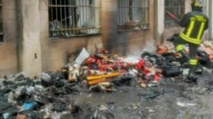 I vigili del fuoco a Misinto