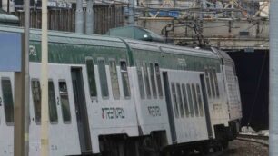 Un treno alla stazione di Monza