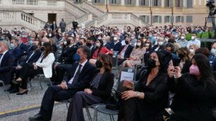 Monza, il pubblico al concerto di riapertura della Villa Reale