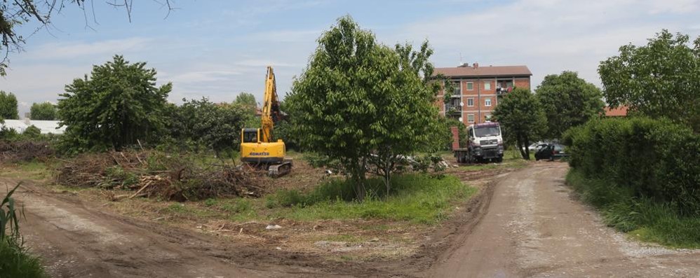 Monza Demolizione baracche