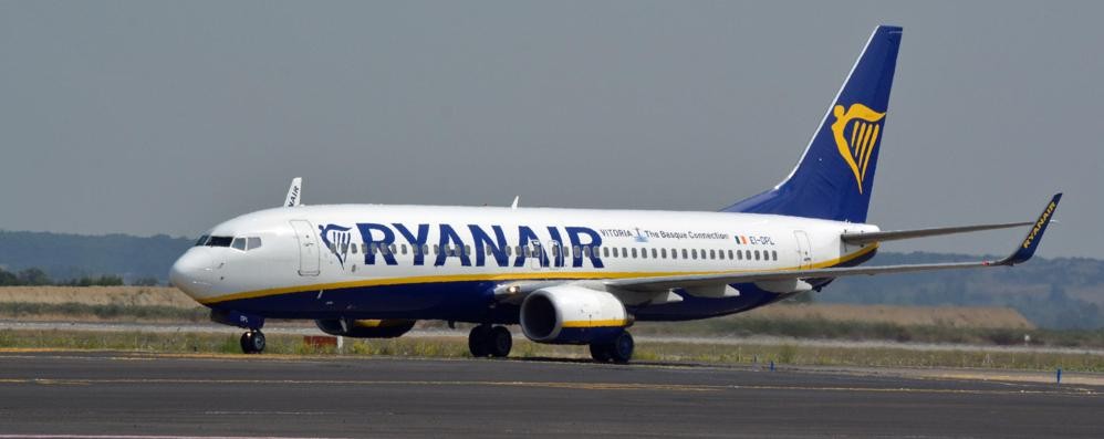 Un auero della compagnia Ryanair